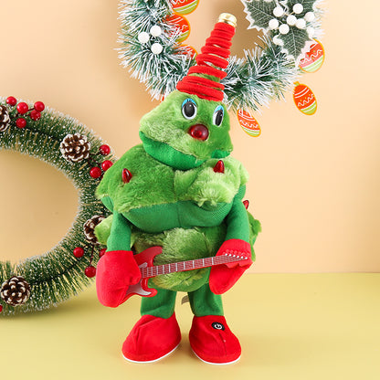 Electric Dancing Plush Christmas Tree Toy