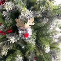 Big antlers silver 5cm