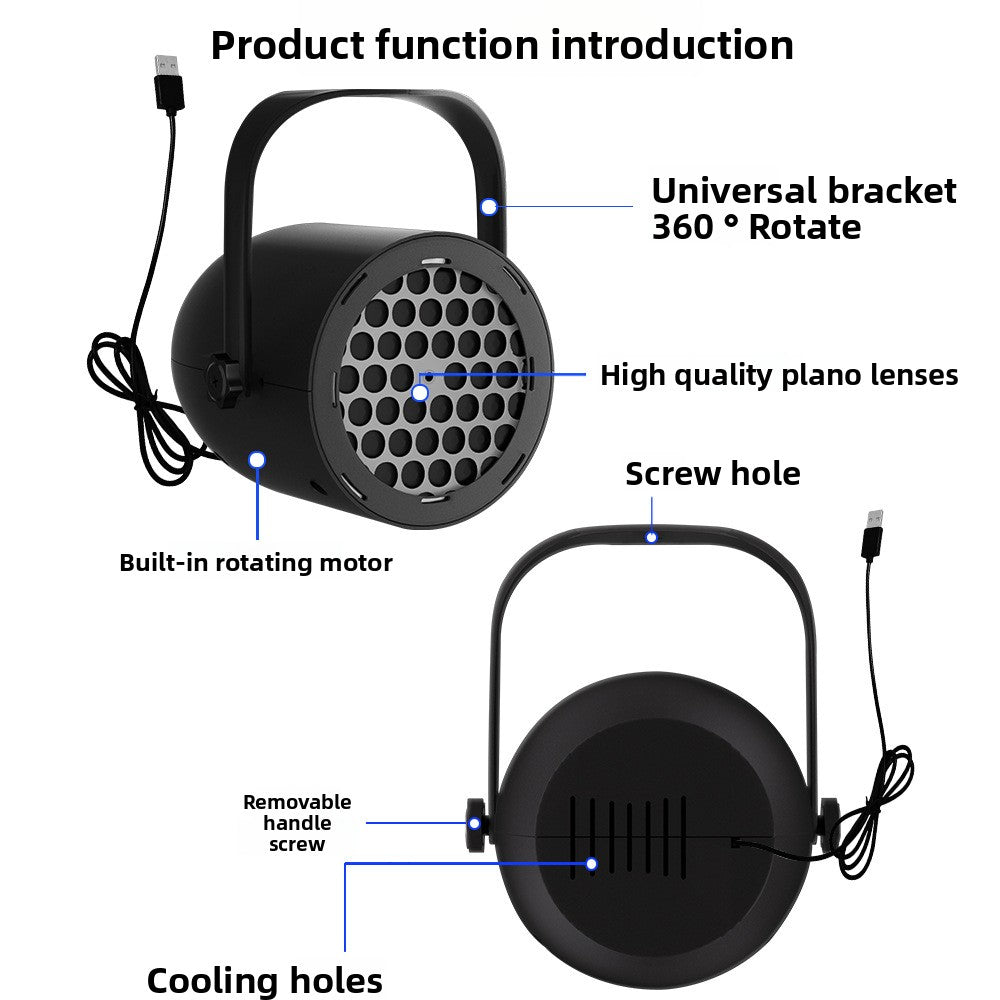 Christmas Projection Snowflake LED Decoration Light