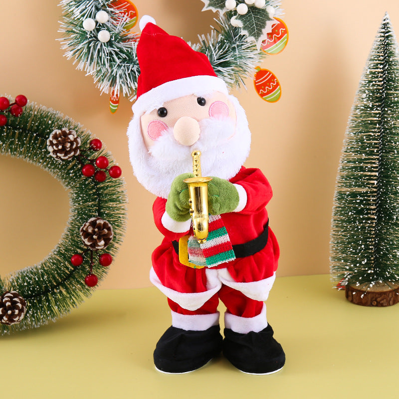 Electric Dancing Plush Christmas Tree Toy