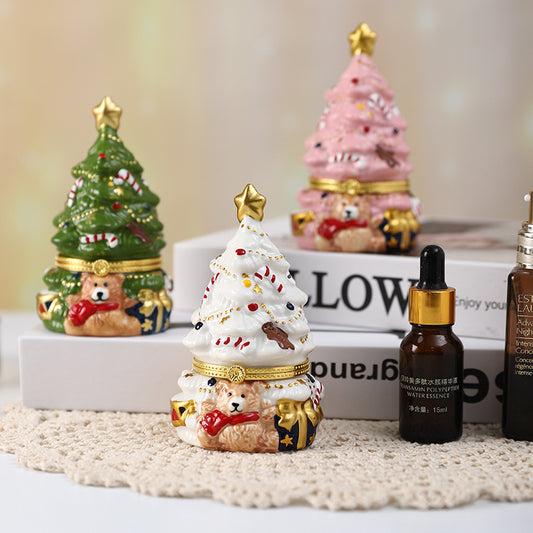 Christmas ceramic ornament