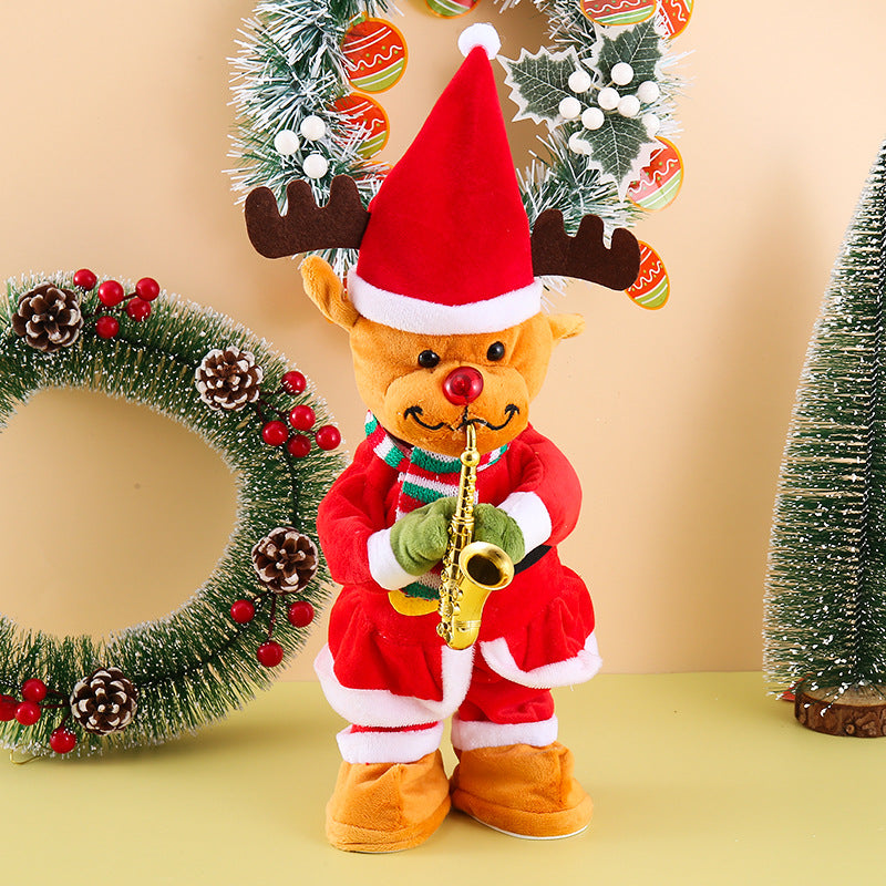 Electric Dancing Plush Christmas Tree Toy