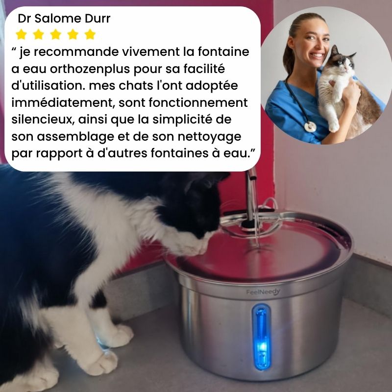 fontaine N1 recommandée par les vétérinaires