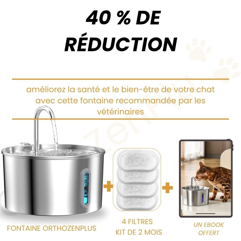 fontaine N1 recommandée par les vétérinaires
